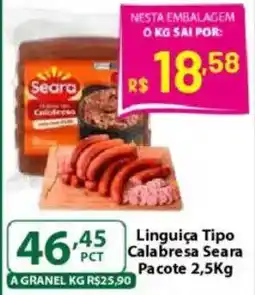 Comercial Esperança Linguiça Tipo Calabresa Seara oferta