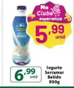 Comercial Esperança logurte Serramar Batido oferta