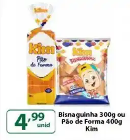 Comercial Esperança Bisnaguinha ou Pão de Forma Kim oferta