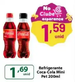 Comercial Esperança Refrigerante Coca-Cola Mini oferta