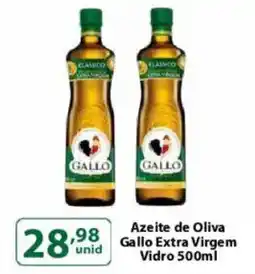 Comercial Esperança Azeite de Oliva Gallo Extra Virgem Vidro oferta