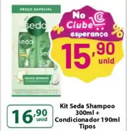Comercial Esperança Kit Seda oferta