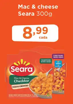Cometa Supermercados Mac & cheese Seara oferta