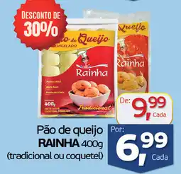 Cometa Supermercados Pão de queijo Por: RAINHA oferta