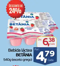 Cometa Supermercados Bebida láctea BETÂNIA oferta