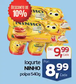 Cometa Supermercados logurte NINHO polpa oferta