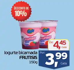 Cometa Supermercados logurte bicamada FRUTISIS oferta