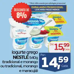 Cometa Supermercados logurte grego NESTLÉ oferta