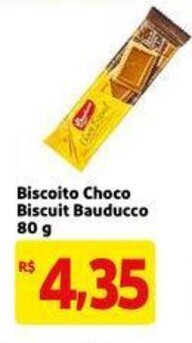 Mercado Extra Biscoito Choco Biscuit Bauducco 80g oferta