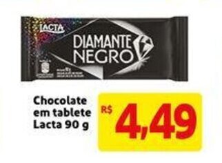 Mercado Extra Chocolate em tablete Lacta 90g oferta