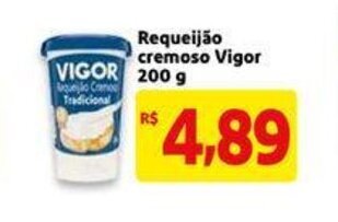 Mercado Extra Requeijao Cremoso Vigor 200g oferta