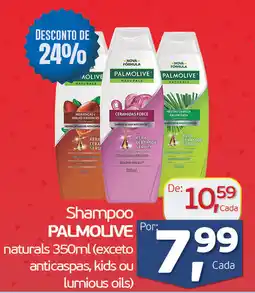 Cometa Supermercados Shampoo PALMOLIVE natural oferta