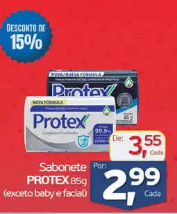 Cometa Supermercados Sabonete Por: PROTEX oferta