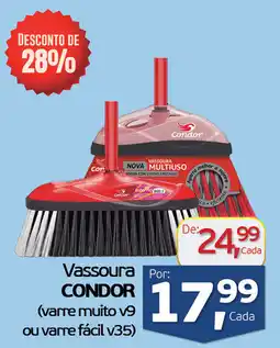 Cometa Supermercados Vassoura CONDOR oferta
