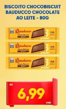 Tatico Biscoito chocobiscuit bauducco chocolate ao leite oferta