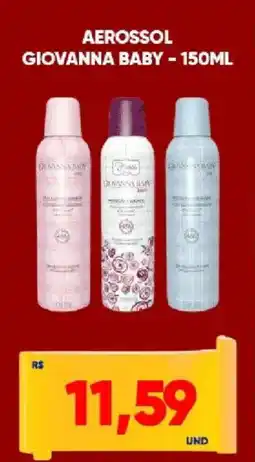 Tatico Aerossol giovanna baby oferta