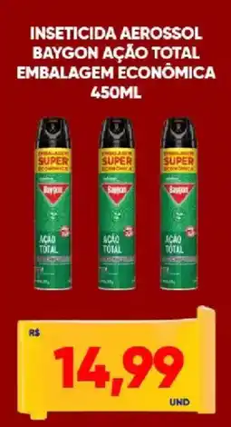 Tatico Inseticida aerossol baygon ação total embalagem econômica oferta