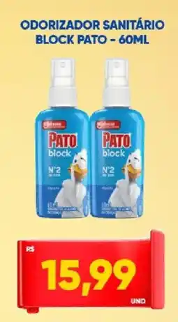 Tatico Odorizador sanitário block pato oferta