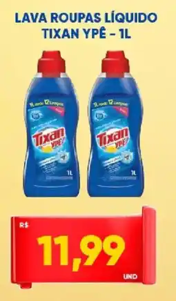 Tatico Lava roupas líquido tixan ypê oferta