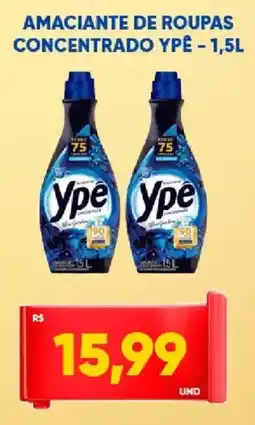 Tatico Amaciante de roupas concentrado ypê oferta