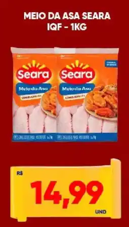 Tatico Meio da asa seara iqf oferta