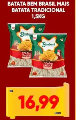 Tatico Batata bem brasil mais batata tradicional oferta