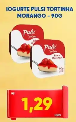 Tatico Iogurte pulsi tortinha morango oferta