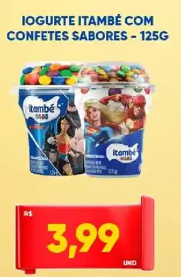 Tatico Iogurte itambé com confetes sabores oferta