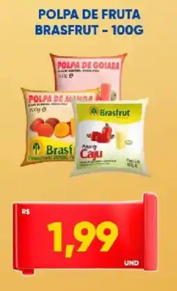Tatico Polpa de fruta brasfrut oferta