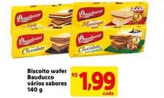 Mercado Extra Biscoito wafer Bauducco varios sabores 140g oferta