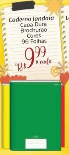 Supermercados Mateus Caderno Jandaia oferta