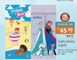 Supermercados Condor Toalha Banho Lepper oferta