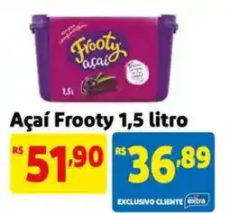 Extra Supermercado Açaí Frooty oferta