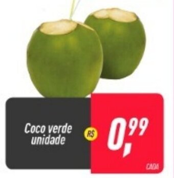 Frangolândia Coco verde unidade oferta