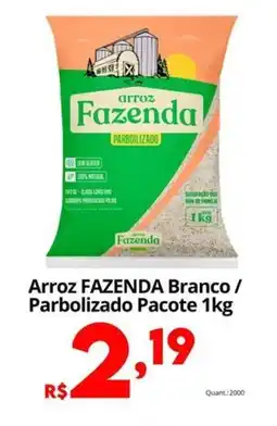 Althoff Supermercados Arroz FAZENDA Branco/ Parbolizado Pacote oferta