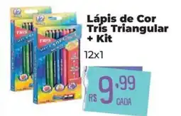 Supermercados Mateus Lápis de Cor Trís Triangular + Kit oferta