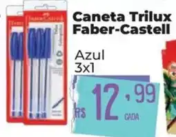 Supermercados Mateus Caneta Trilux Faber-Castell oferta