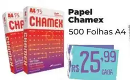Supermercados Mateus Papel Chamex oferta