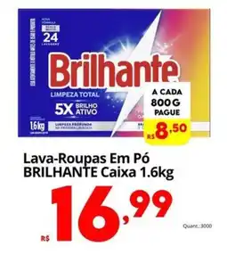 Althoff Supermercados Lava-Roupas Em Pó BRILHANTE Caixa oferta