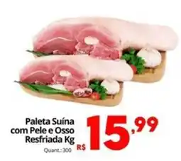 Althoff Supermercados Paleta Suína com Pele e Osso Resfriada oferta