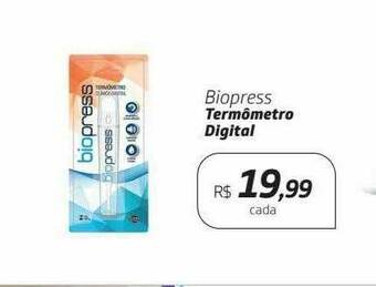 Drogal Biopress Termômetro Digital oferta