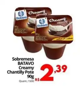 Althoff Supermercados Sobremesa BATAVO Creamy Chantilly Pote oferta