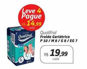 Drogal Qualifral Fralda Geriátrica oferta