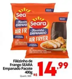 Althoff Supermercados Filézinho de Frango SEARA Empanado Pacote oferta