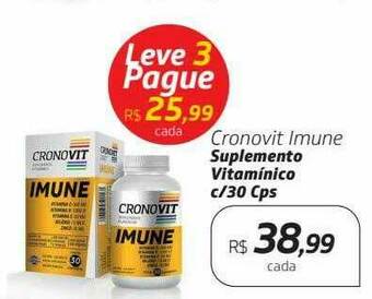 Drogal Cronovit Imune Suplemento Vitaminico oferta