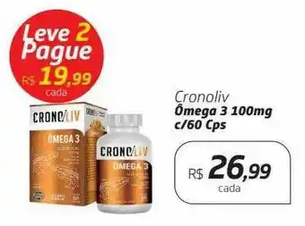 Drogal Cronoliv ômega 3 oferta