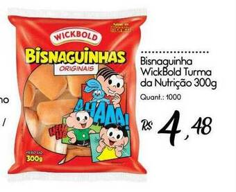 Bisnaguinha Wickbold Turma Da Nutrição