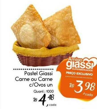 Giassi Supermercados Pastel Giassi Carne Ou Carne C Ovos Un oferta