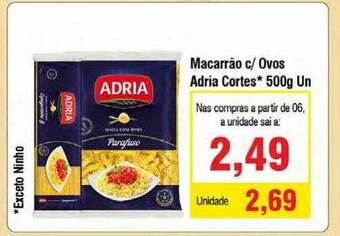 Spani Atacadista Macarrão C Ovos Adria oferta