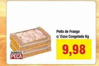 Spani Atacadista Peito De Frango C Osso Congelado Kg oferta